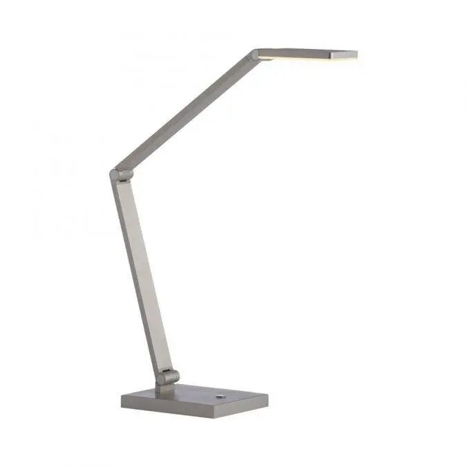 PAUL NEUHAUS LED stolní lampa SAMSKY, stříbrná, stmívatelné, nastavitelná výška, paměťová funkce 2700-5000K