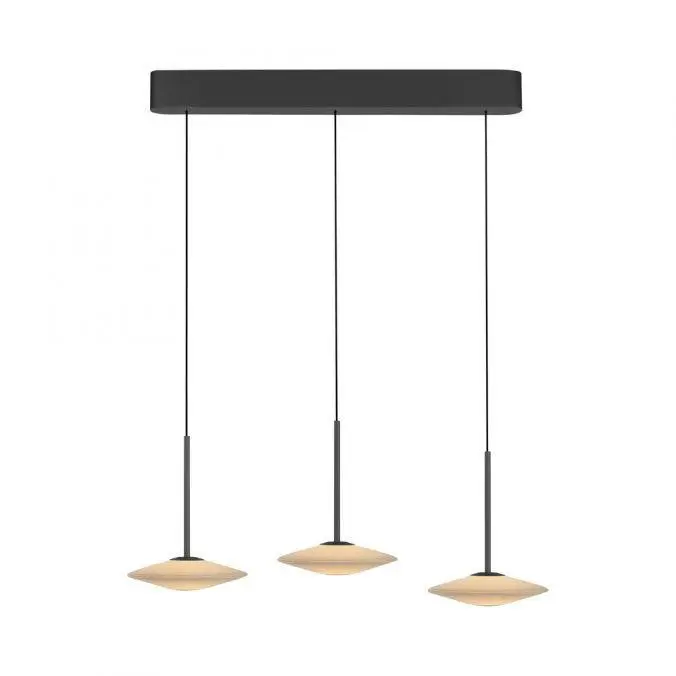 PN 2289-18 LED závěsné svítidlo ELIPSA, černá, Comfort Lift, stmívatelné, 3000K - PAUL NEUHAUS
