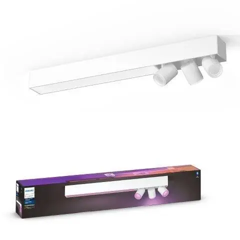 Philips Hue 50609/31/P7 Hue WACA Centris stropní LED svítidlo 1x36W+GU10 3x5,7W 3550lm 2000-6500K RGB IP20 bílá
