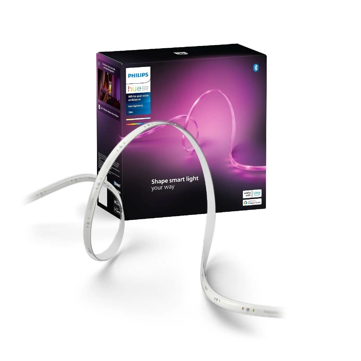 Philips Hue Solo Lightstrip - Chytrý LED pásek, 20 W, délka 10 m 929003817102