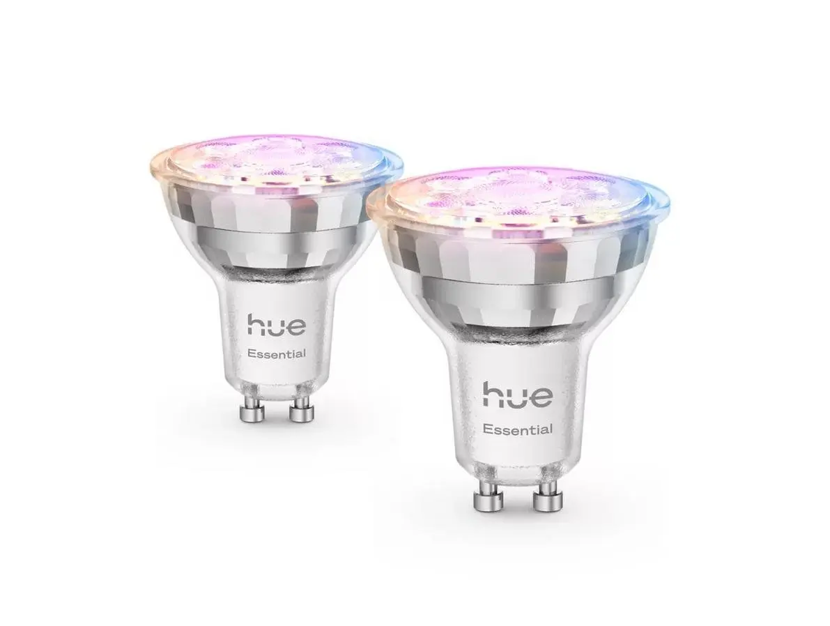 Philips Hue Essential - Chytrá LED žárovka GU10, 345 lm, 2 ks 929004235702