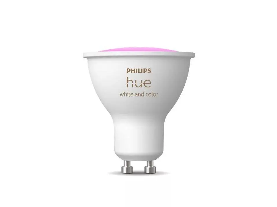 LED žárovka GU10 Philips Hue 4,2W (50W) White and Color Ambiance (2000-6500K/RGB) stmívatelná