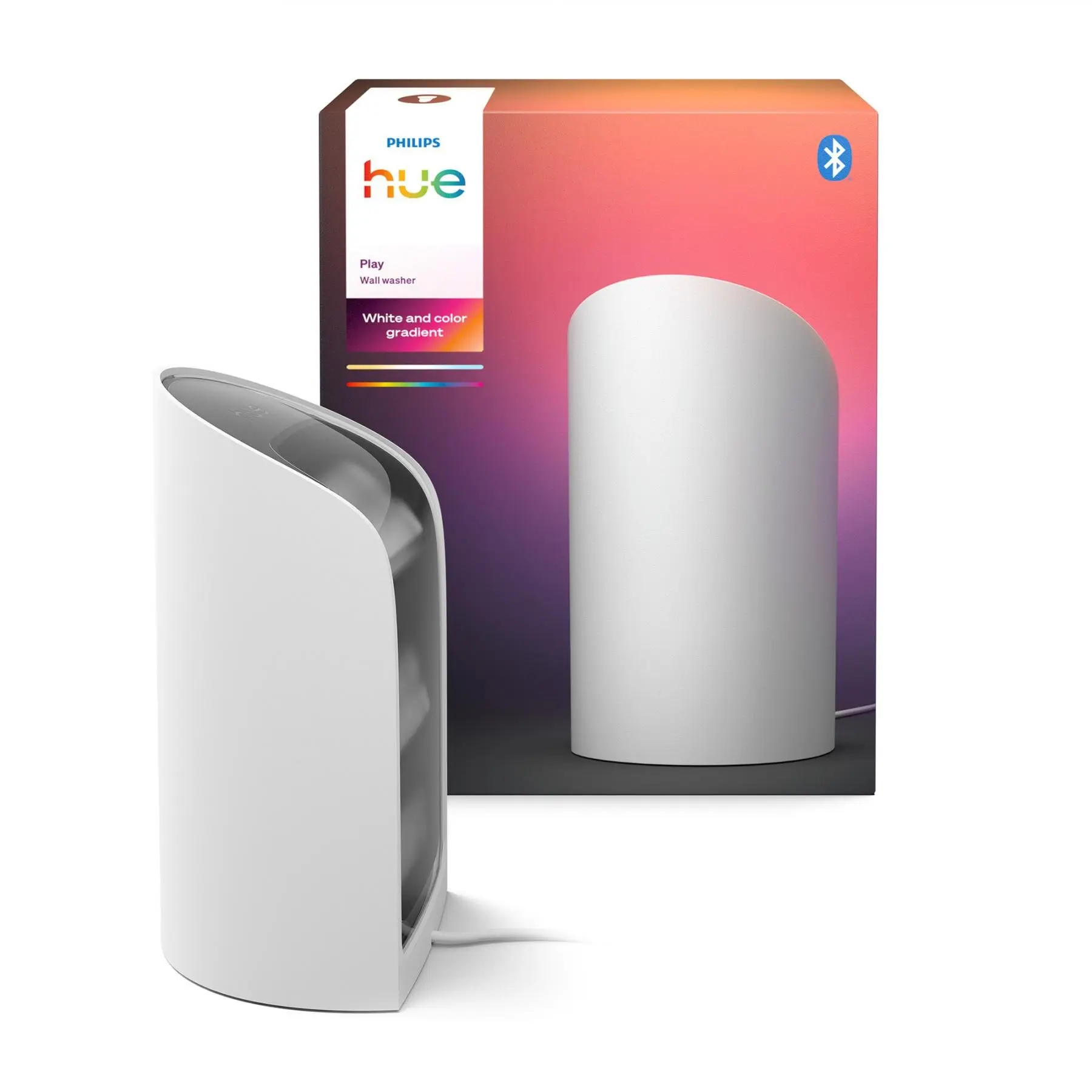 Philips Hue Play Wall ambientní projekční svítidlo 20W, 1035 lm/m, 2000-6500K, RGB, IP20, bílá