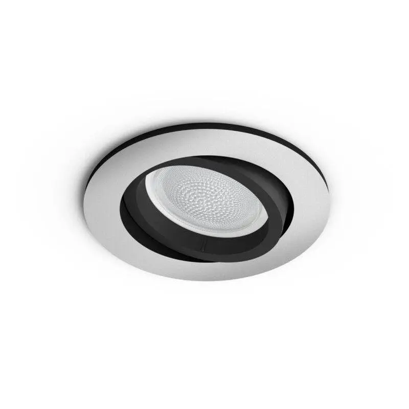 PH 8720169318793 Hue WACA Centura podhledové LED svítidlo GU10 5.7W 350lm 2000-6500K RGB IP20 kulaté hliník - PHILIPS