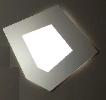 LUX 18044.00 Vestavné svítidlo Zig - Zag 44 nerez 25W 2250lm 220V - LUXLIGHTING