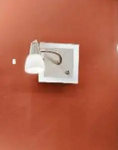 OR STR 10-425/1 Nástěnné svítidlo 1x40W G9, satin, průměr skla 5,5cm, vypínač - ORION