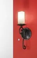 OR WA 2K/1373/1 Nástěnné svítidlo 1x40W E14 antik, výška 37cm - ORION