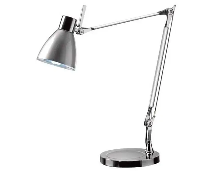 PANIT TAV423 Stolní svítidlo MIDA stolní hliník chrom 230V E27 15W - PAN INTERN.