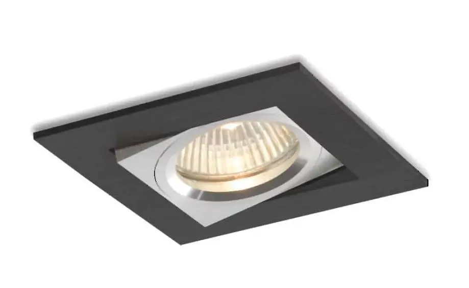 BPM 3002 Vestavné svítidlo Aluminio Negro, černá, 1x50W, 12V - BPM