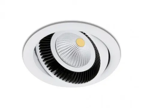 BPM 20028.BW.D60.3K Zápustné svítidlo LUK černo-bílé LED 9,3W 60º 3000K 975lm - BPM