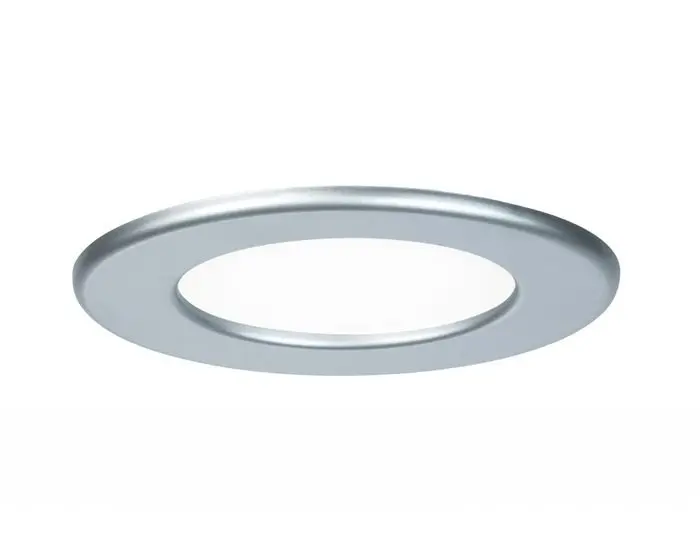 Paulmann Vestavný panel LED kruhové 6W 4000K Chrom mat IP44 920.70 P 92070
