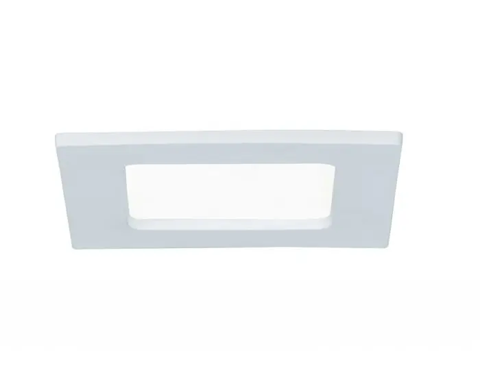Paulmann Vestavný panel LED hranaté 6W 4000K Bílá IP44 920.64 P 92064