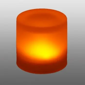 AM 226128 LED svítidlo Spot-8 válec oranžová 0,88W 600-609nm 12V DC IP68 - AMVIS