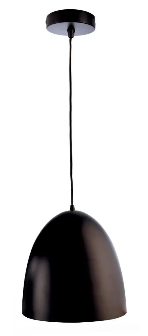 Deko-Light Kapego závěsné svítidlo Bell 220-240V AC/50-60Hz E27 1x max. 100,00 W 300 mm černá 342054