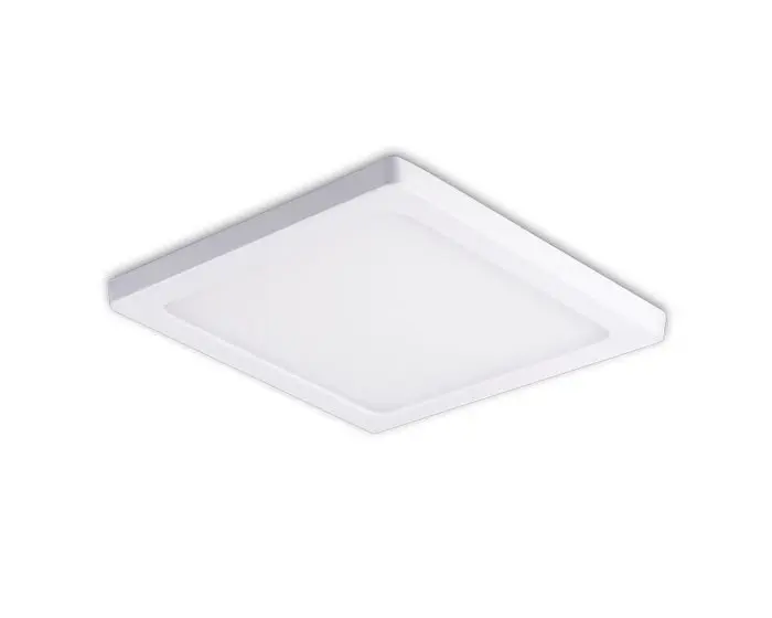 KHL K50601.01.RF.WH-WH.OP.ST.8.40 Zápustné svítidlo TINY hranaté bílé LED 8W 4000K 88x88mm kulaté - KOHL-Lighting (starý kód: KHL K50601.W.4K)