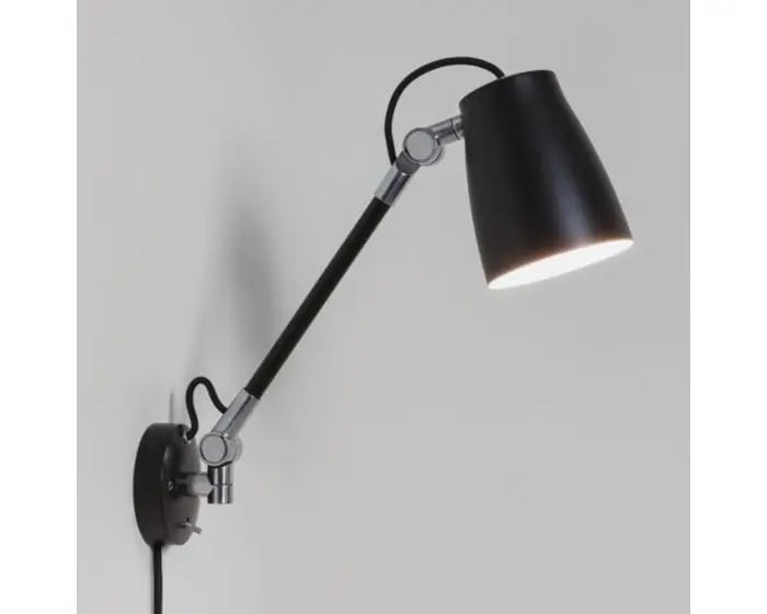 AST 1224016 Nástěnné svítidlo Atelier Grande Wall černé 1x28W E27 (starý kód: AST 7505) - ASTRO Lighting