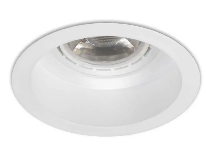 KOHL LIGHTING KOHL-Lighting SUN zapuštěné svítidlo s rámečkem pr. 75 mm bílá 8 W LED