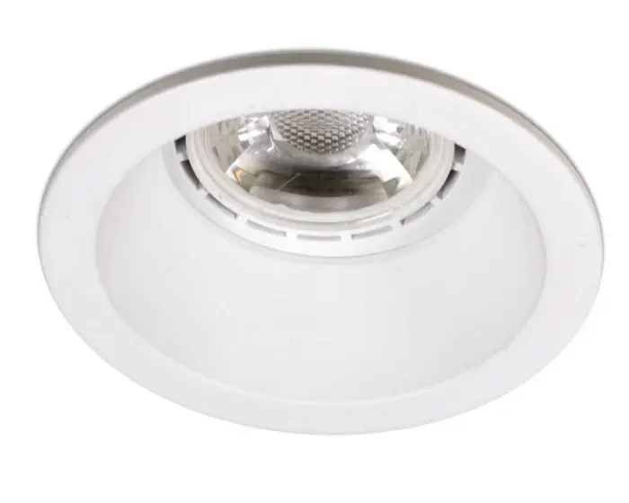 KOHL LIGHTING KOHL-Lighting SUN DAWN zapuštěné svítidlo s rámečkem pr. 75 mm černá 8 W LED