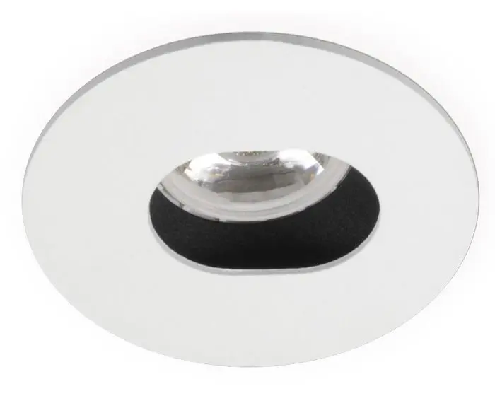 KHL K50131.01.RF.WH-WH.GU Zápustné svítidlo DASH bílé max.50W Ø80mm kulaté - KOHL-Lighting (starý kód: KHL K50131.W.GU)