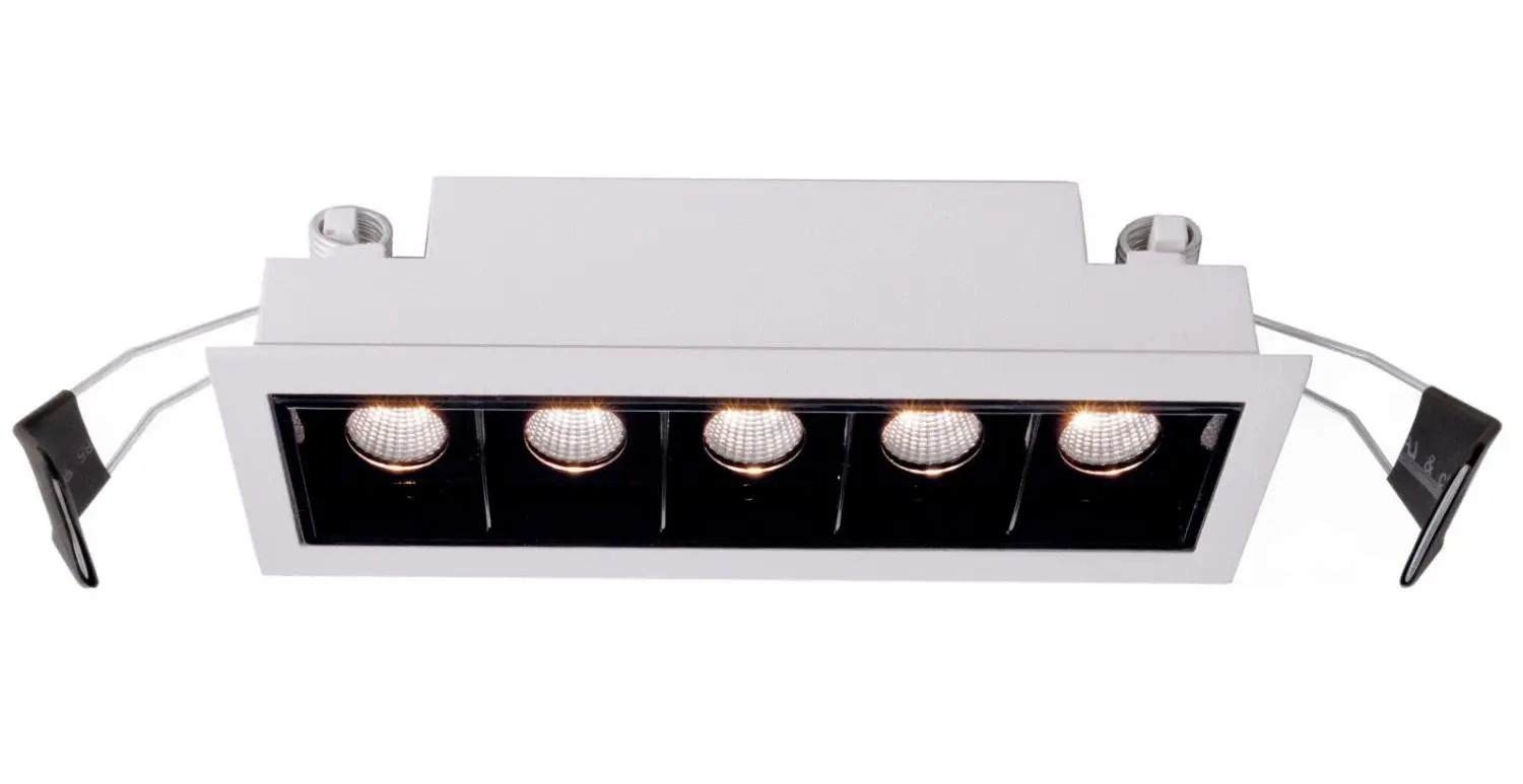 Deko-Light stropní vestavné svítidlo Ceti 5 14-15V DC 10,50 W 2900 K 640 lm 137 mm bílá mat 565250 VÝPRODEJ VZORKU