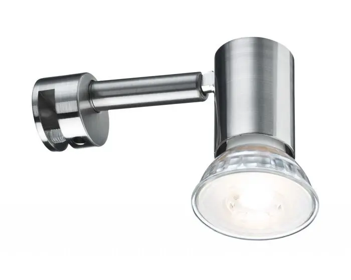 Paulmann Galeria svítidlo k zrcadlu LED Simplo kov kartáčovaný včetně sv. zdroje 1x5,3W GU10 999.05 P 99905