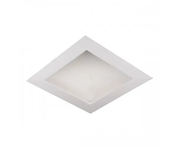 KHL K50415.GY.3K VÝPRODEJ - Zápustné svítidlo TINA bílé / šedé LED 8W 3000K 109X109mm hranaté - KOHL-Lighting