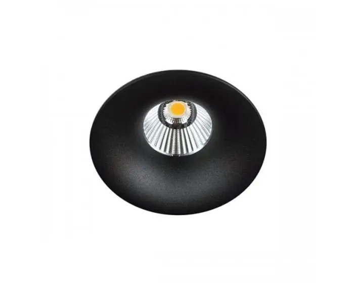 KHL K50150.02.RF.BK-BK.38.ST.8.40 Zápustné svítidlo LUXO černé LED 12W 4000K 100mm 1130lm kulaté - KOHL-Lighting (starý kód: KHL K50151.BK.4K)