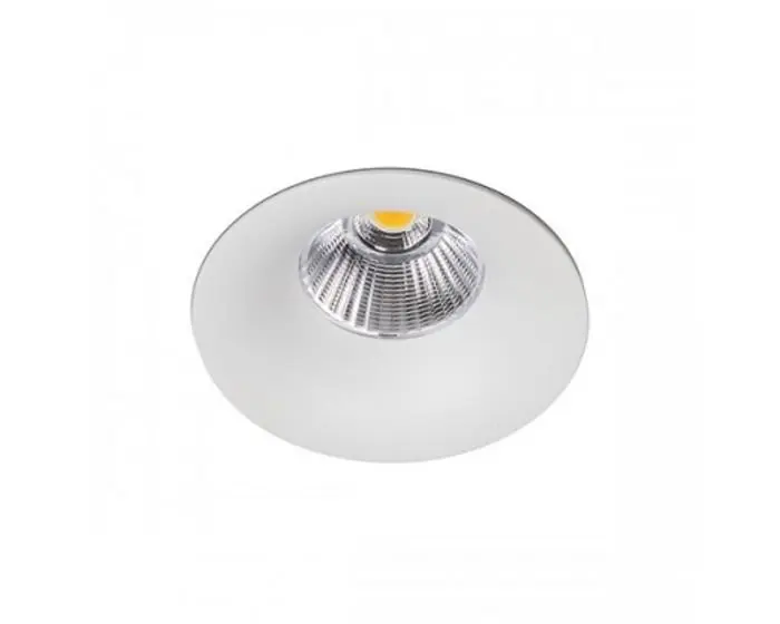 KHL K50150.01.RF.WH-WH.38.ST.8.40 Zápustné svítidlo LUXO bílé LED 8W 4000K 85mm 860lm kulaté - KOHL-Lighting (starý kód: KHL K50150.W.4K)