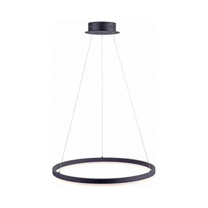 PN 2382-13 TITUS Závěsné svítidlo LED antracit 38W 4500lm 60cm 3000K - PAUL NEUHAUS