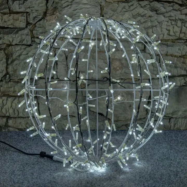 DLED EFD60 DecoLED LED světelná koule - ledově bílá, pr. 60 cm