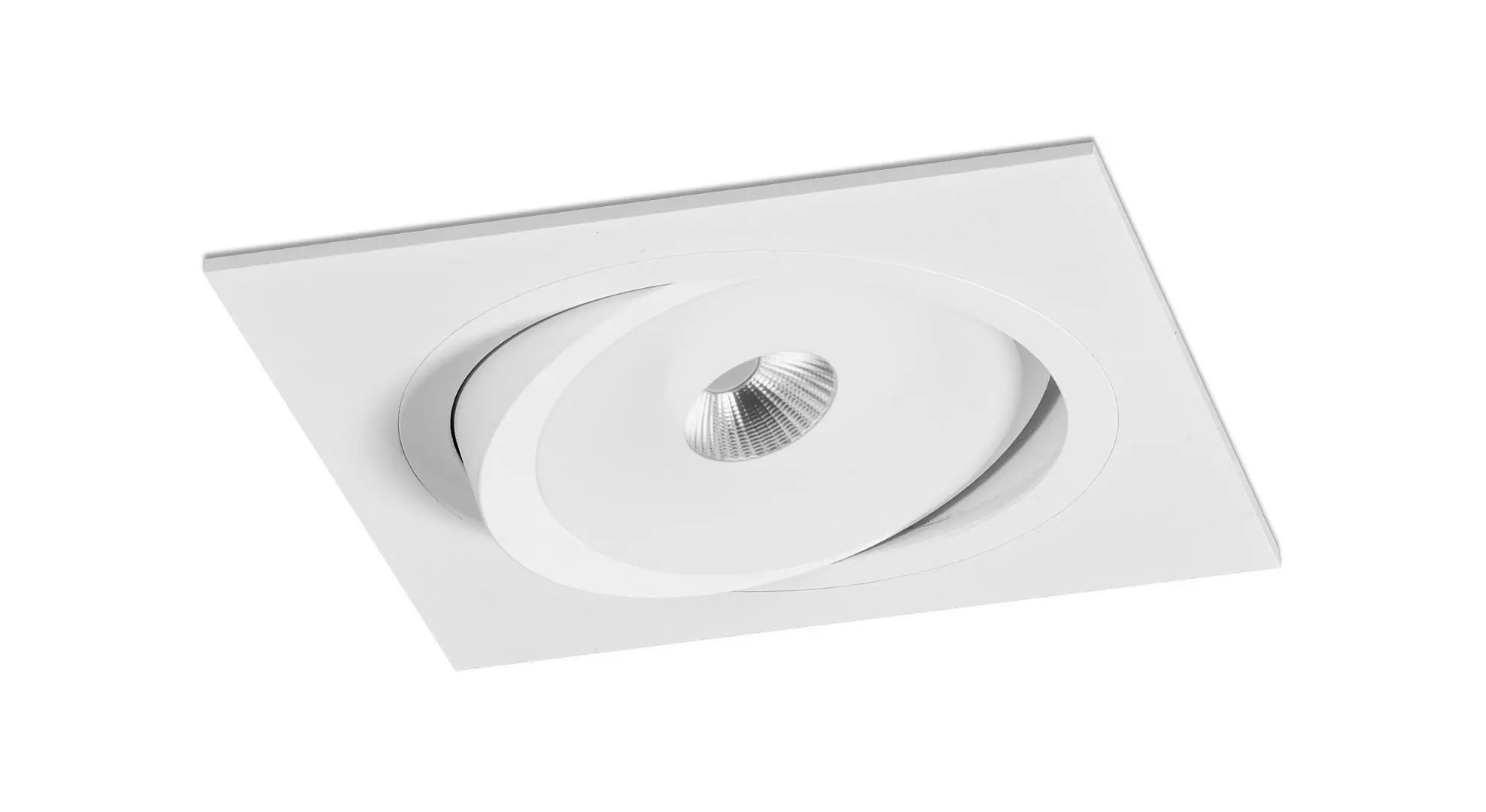 BPM Vestavné svítidlo Aluminio Blanco, bílá, 9LEDx3W, 230V 4928 4250LED.D40.3K