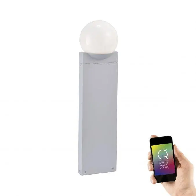 PAUL NEUHAUS Q-LINO, LED venkovní sloupkové svítidlo bílé, Smart Home RGB+3000K PN 9679-16