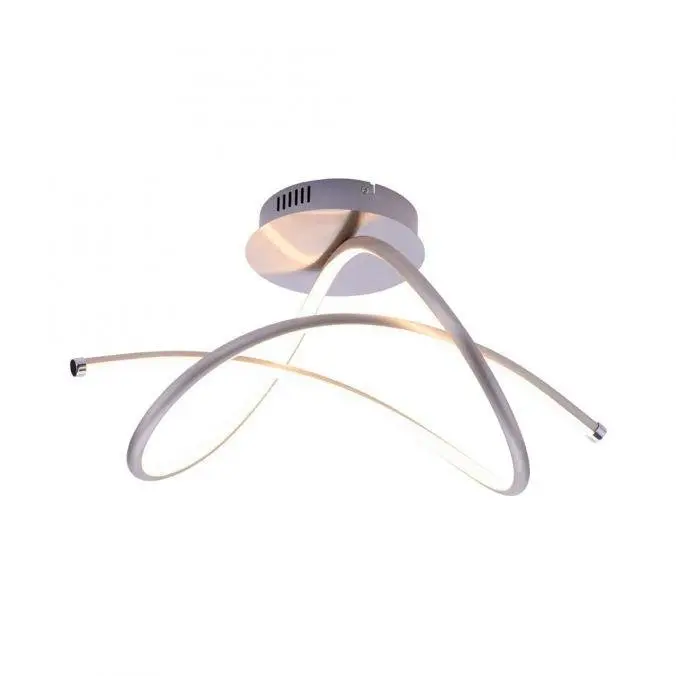 LD 15441-55 VIOLETTA LED stropní svítidlo, moderní design, ocel 3000K - LEUCHTEN DIREKT / JUST LIGHT