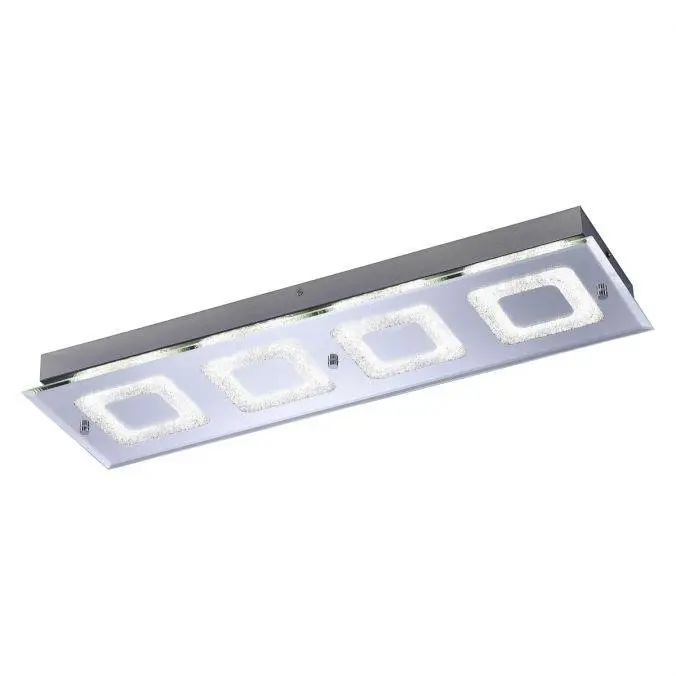 LD 11573-17 LISA LED stropní a nástěnné svítidlo, chrom, sklo 4000K - LEUCHTEN DIREKT / JUST LIGHT