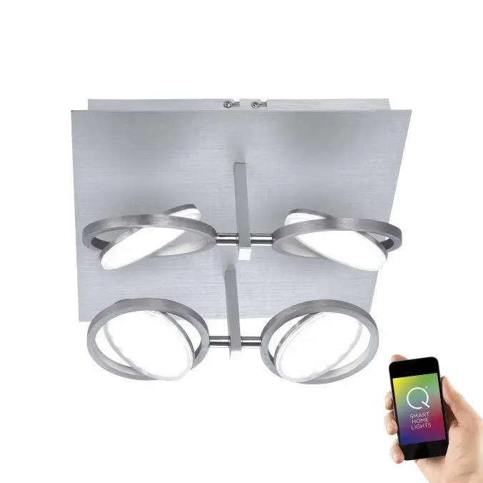 PN 6805-95 Q-ORBIT, LED stropní svítidlo, Smart Home ZigBee 2700-5000K - PAUL NEUHAUS