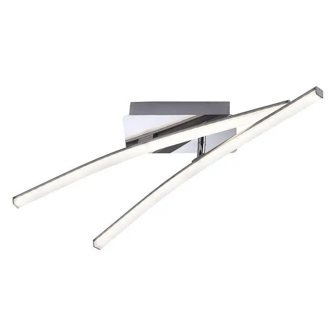 LD 11270-55 SIMON LED stropní svítidlo, ocel, moderní design 3000K - LEUCHTEN DIREKT / JUST LIGHT