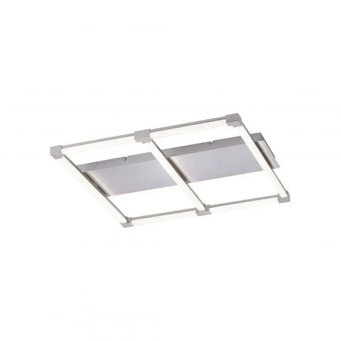 LEUCHTEN DIREKT is JUST LIGHT LED stropní svítidlo, moderní design, hranaté 3000K LD 14840-55