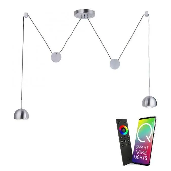 PAUL NEUHAUS Q-ADAM, závěsné svítidlo, Smart Home RGB+3000-5000K PN 8393-55
