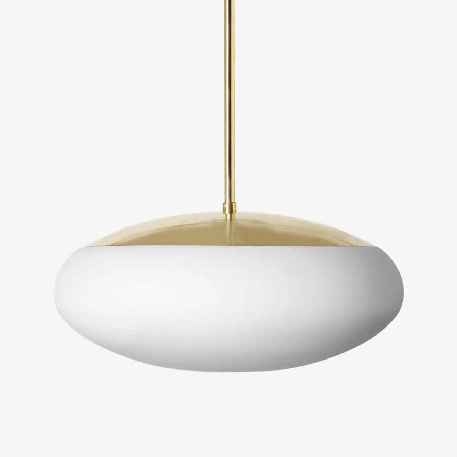 LUCIS závěsné svítidlo DAPHNE ZT 37,1W LED 3000K sklo argento dorato opál ZT.L1.D550.70M DALI2 DALI