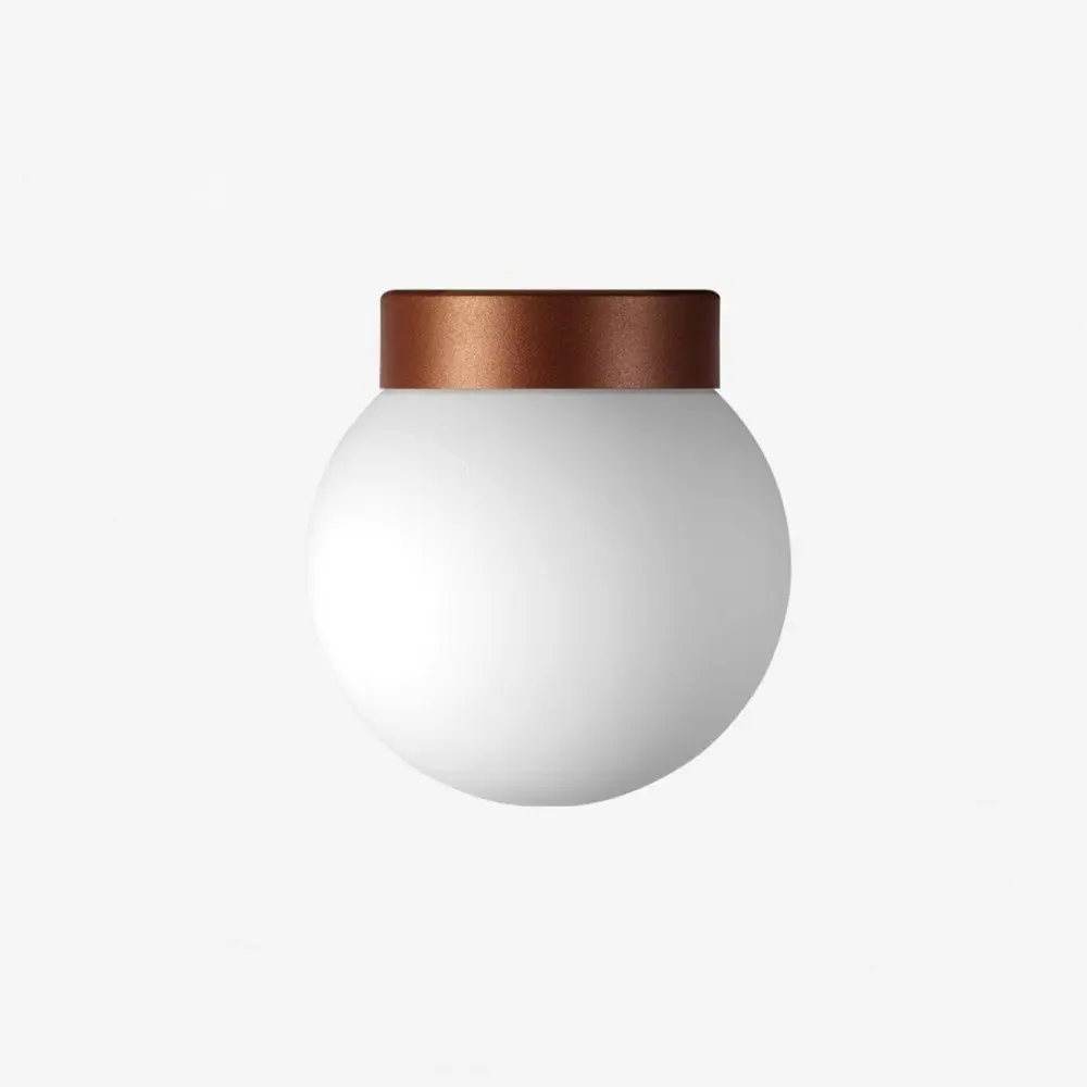 LUCIS stropní a nástěnné svítidlo POLARIS S 8,3W LED 3000K sklo mosaz opál BS14.L1.200.74M DALI2 DALI