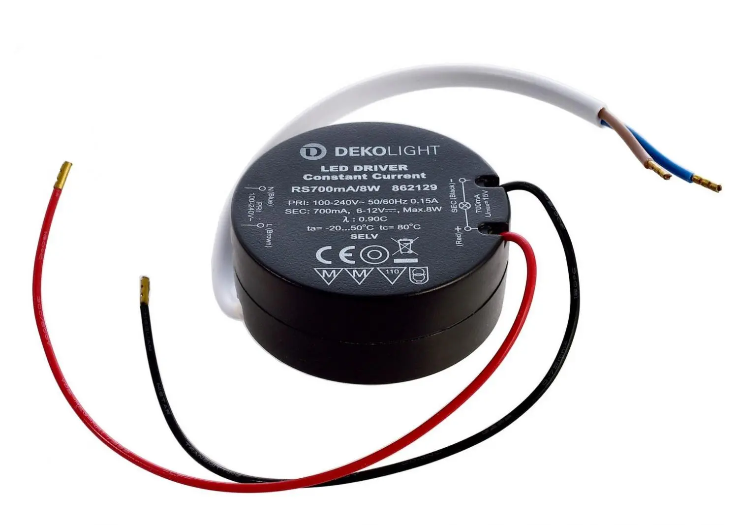 IMPR 862129 Deko-Light napájení ROa RS700mA/8W konstantní proud 700 mA IP20 6-12V DC 8W - DEKOLIGHT