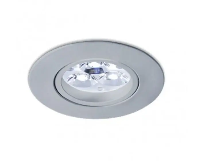 BPM Vestavné svítidlo Aluminio Plata nikl satin 1x50W, 12V 4883 5004.19