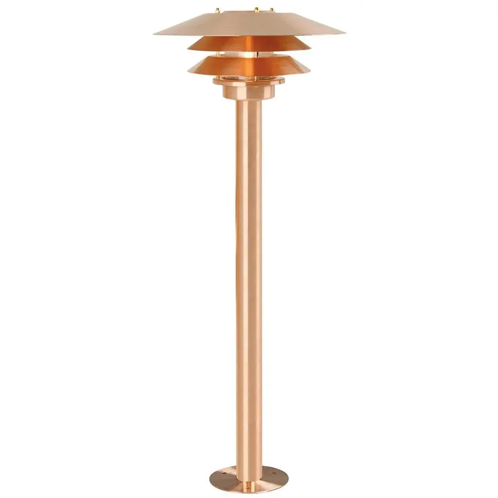 NOR 10600725 Venkovní sloupkové svítidlo Venø 1x60W E27 měď čirá - NORDLUX