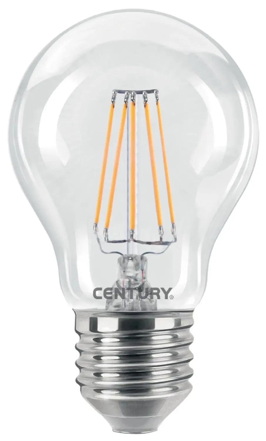 CEN ING3P-082727 LED FILAMENT HRUŠKA ČIRÁ 8W E27 2700K 1055Lm 360d 67x111mm IP20 - CENTURY