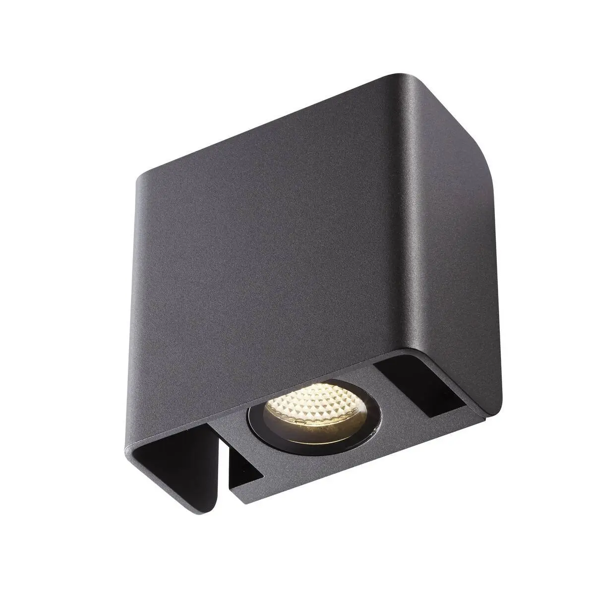 LA 1002900 VÝPRODEJ VZORKU Nástěnné svítidlo MANA antracit LED 12W 325lm 3000K - BIG WHITE (SLV)