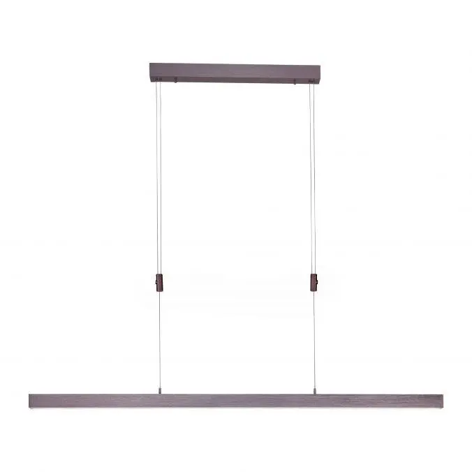 PN 2568-24 ADRIANA LED závěsné svítidlo, sépiová hnědá, lineární, design 2700-5000K - PAUL NEUHAUS