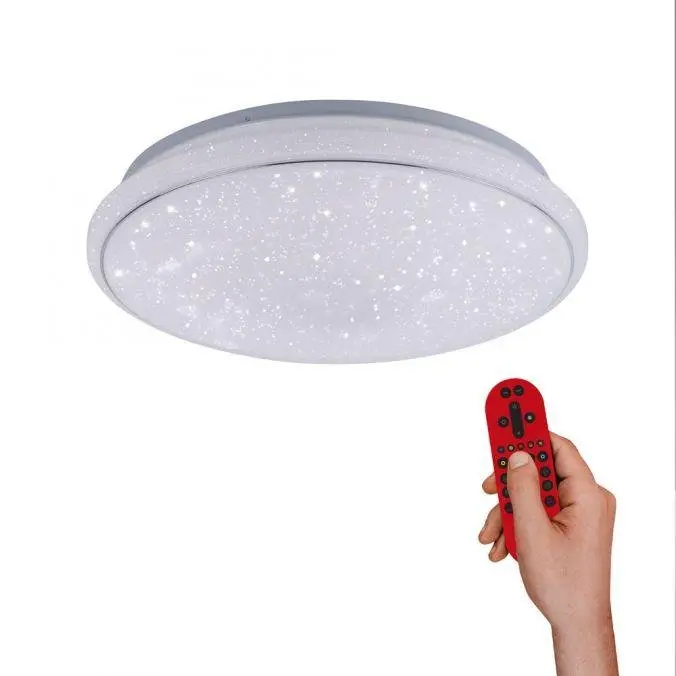 LD 14743-16 Ls-JUPI LED stropní svítidlo, Smart Home, RGB+W, křišťálový vzhled, dálkový ovladač, CCT MEDION RGB+2700-5000K  - LEUCHTEN DIREKT / JUST LIGHT