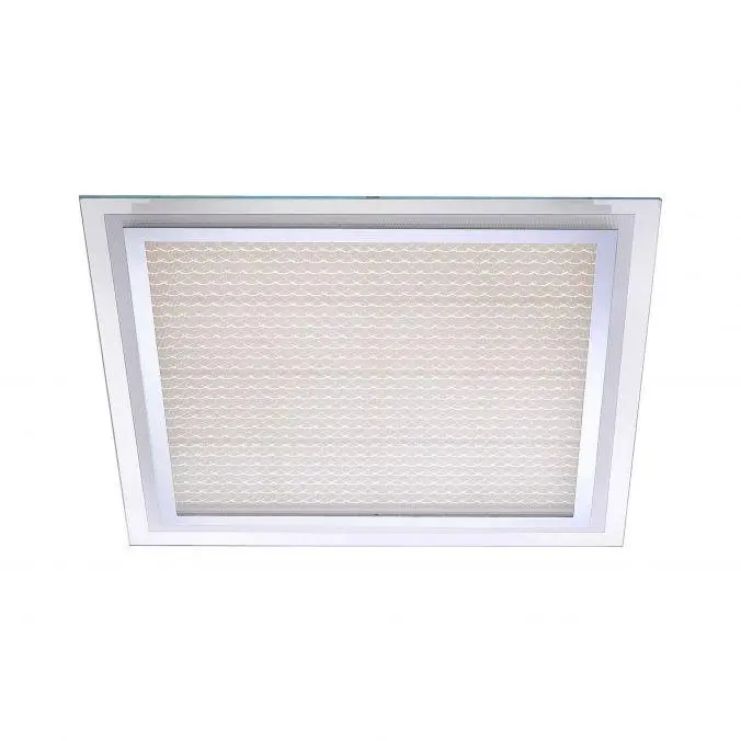 PAUL NEUHAUS LED stropní svítidlo, chrom, hranaté, design 3000K PN 6389-17