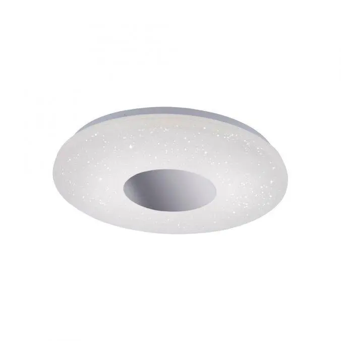 LD 14422-17 LAVINIA LED stropní svítidlo, chrom, moderní design, průměr 38,5cm 3000K - LEUCHTEN DIREKT / JUST LIGHT