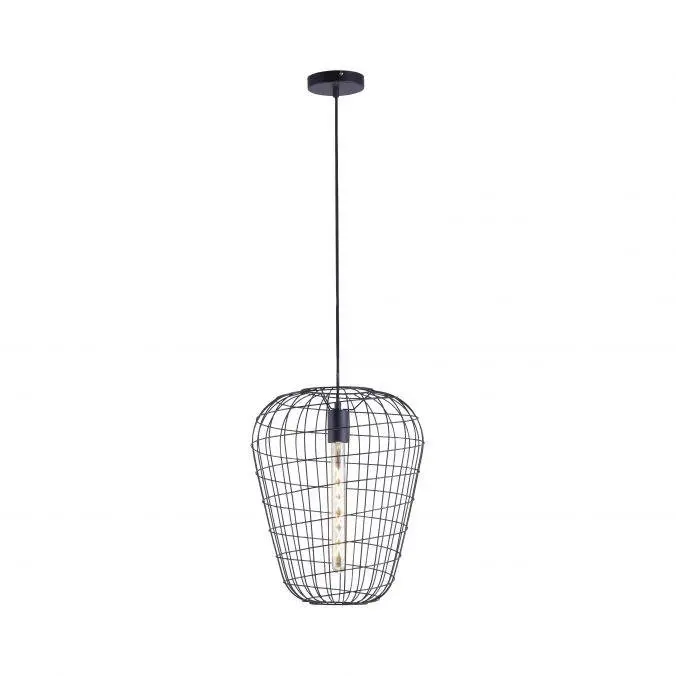 JUST LIGHT LEUCHTEN DIRECT Závěsné svítidlo, černá, retro, moderní design LD 15836-18